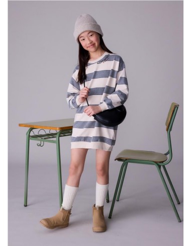 VESTIDO RAYAS MAYORAL