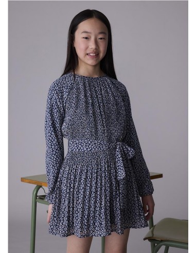 VESTIDO PLISADO ESTAMPADO MAYORAL