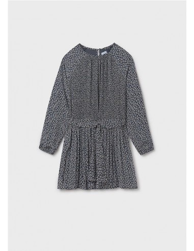 VESTIDO PLISADO ESTAMPADO MAYORAL