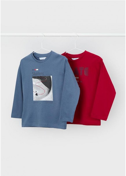 SET 2 CAMISETAS MANGA LARGA...