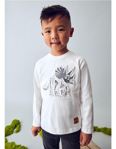 CAMISETA M/L EMBOSSED