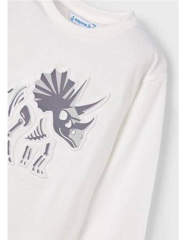 CAMISETA M/L EMBOSSED