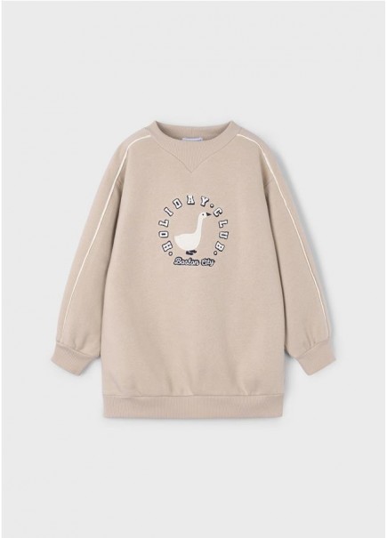 VESTIDO FELPA BANDAS MAYORAL 2