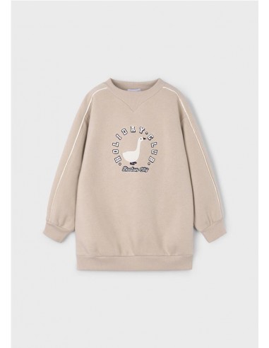 VESTIDO FELPA BANDAS MAYORAL