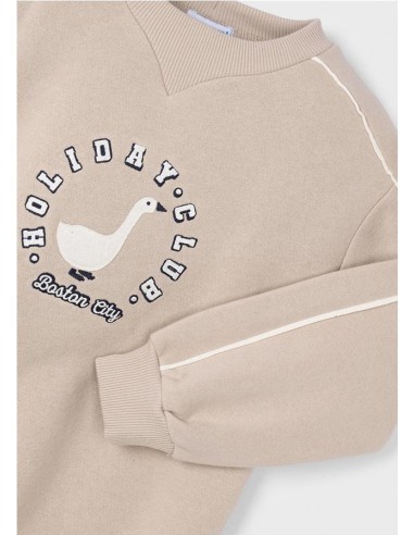 VESTIDO FELPA BANDAS MAYORAL