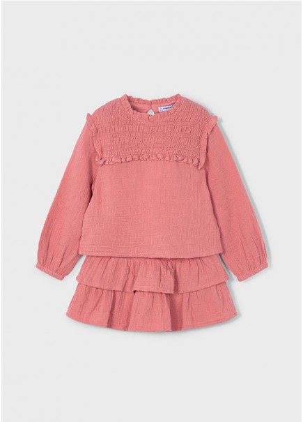 CONJUNTO FALDA PLUMETI MAYORAL