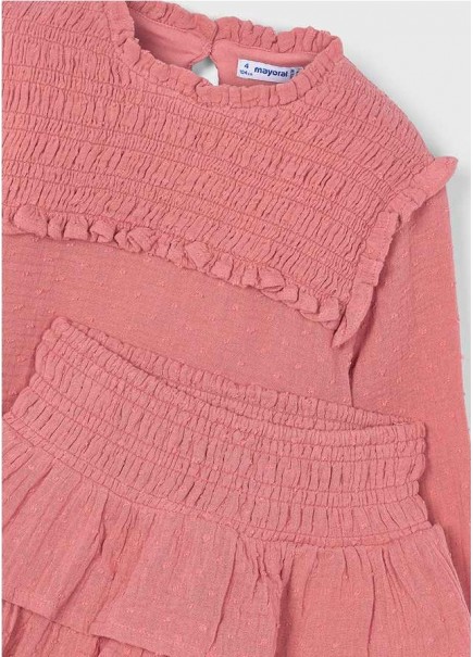 CONJUNTO FALDA PLUMETI MAYORAL 2