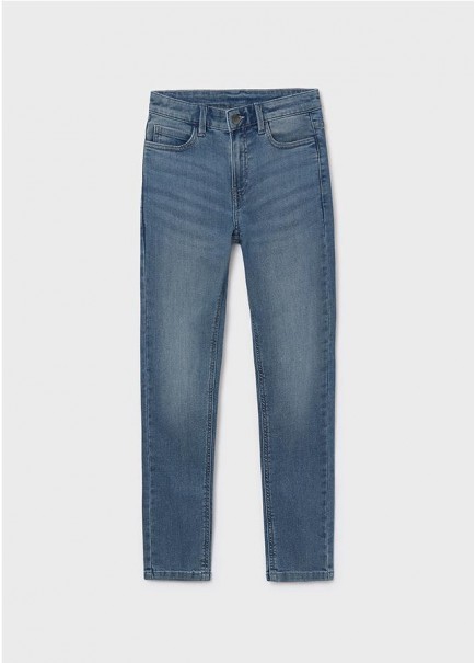 PANTALÓN TEJANO SLIM BÁSICO...