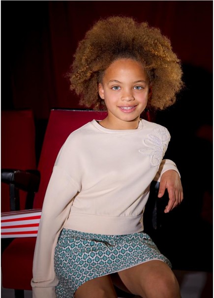 FALDA ESTAMPADA CHICA MAYORAL