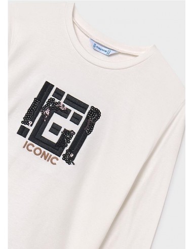 CAMISETA M/L BORDADA MAYORAL