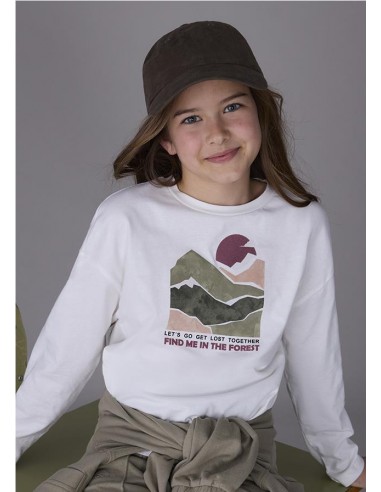 CCAMISETA M/L GRÁFICA MAYORAL