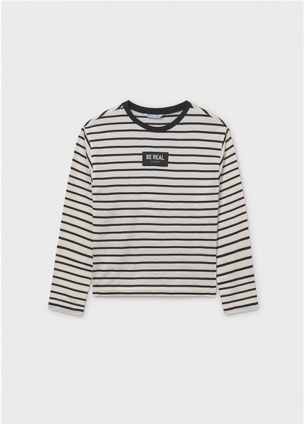 CAMISETA M/L RAYAS MAYORAL 2