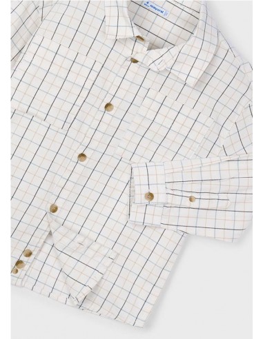 CAMISA M/L CUADROS MAYORAL