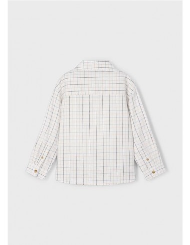 CAMISA M/L CUADROS MAYORAL