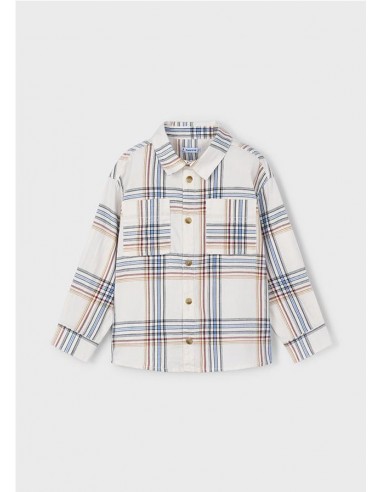 CAMISA M/L CUADROS MAYORAL