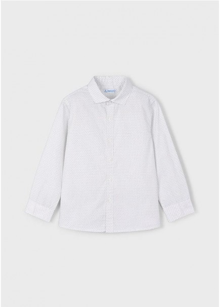 CAMISA M/L ESTAMPADA MAYORAL