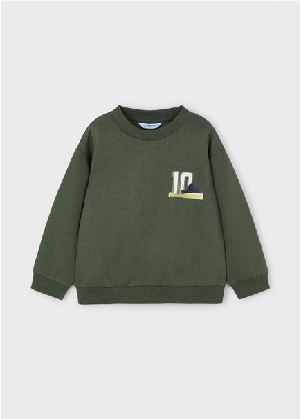 PULLOVER ESTAMPADA EN...