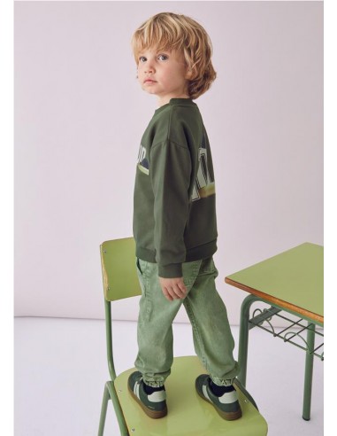 PULLOVER ESTAMPADA EN ESPALDA MAYORAL