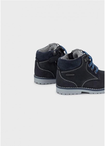 BOTÍN PIEL MONTAÑA BEBE