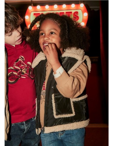 CHALECO CONTRASTE BORREGUILLO MAYORAL