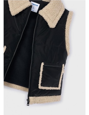 CHALECO CONTRASTE BORREGUILLO MAYORAL