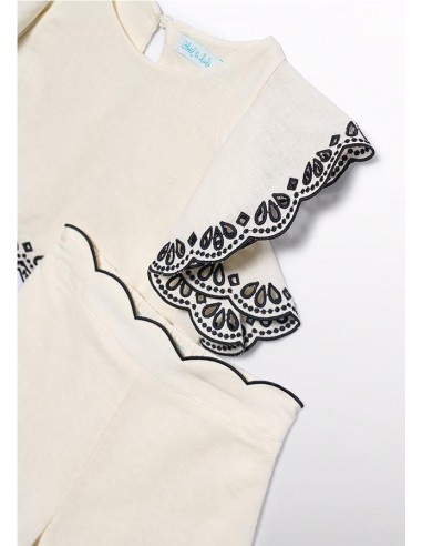 CONJUNTO BERMUDA BORDADOS ONDAS