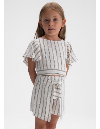 CONJUNTO FALDA RAYAS MAYORAL