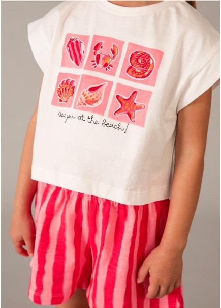 CONJUNTO SHORT FLAME MAYORAL 2