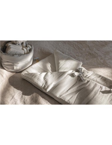 ARRULLO/MANTA LITTLE BLOOM VICHY