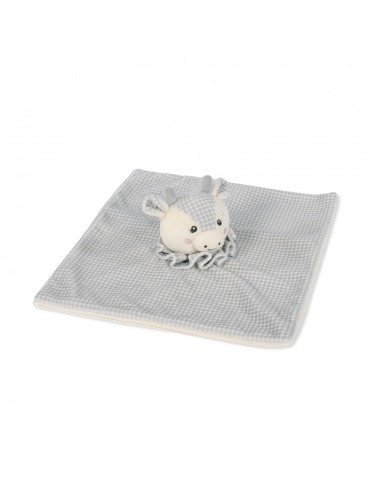 DOUDOU VACA LITTLE BLOOM GRIS