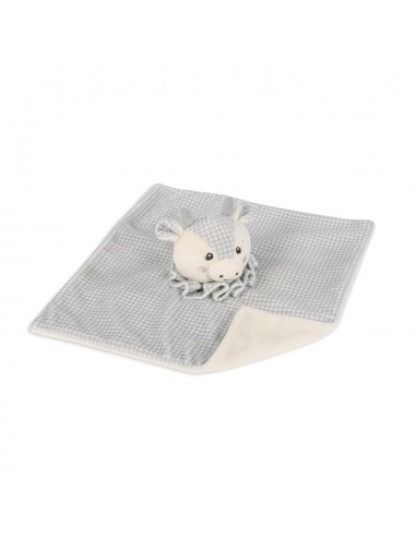 DOUDOU VACA LITTLE BLOOM GRIS
