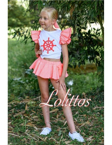 CAMISETA CON CUBREFALDA SANTORINI...