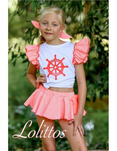 CAMISETA CON CUBREFALDA SANTORINI...