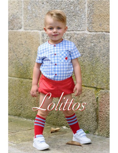 CONJUNTO PANTALÓN RANA, CAMISA Y...