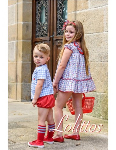 CONJUNTO PANTALÓN RANA, CAMISA Y...