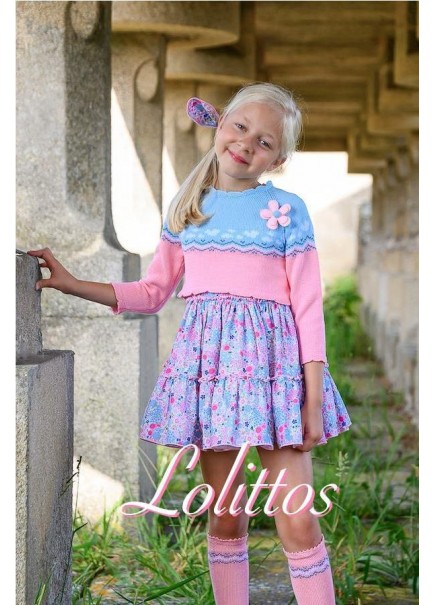 VESTIDO CON JERSEY FAUNA DE...