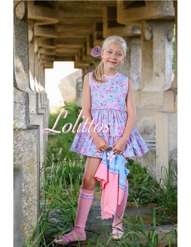 VESTIDO CON JERSEY FAUNA DE LOLITTOS