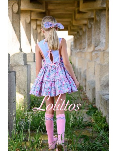 VESTIDO CON JERSEY FAUNA DE LOLITTOS