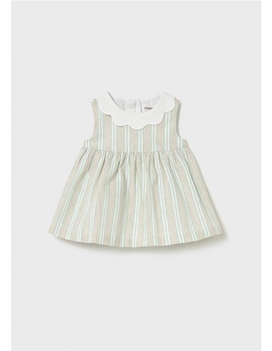 VESTIDO RAYAS LINO MAYORAL