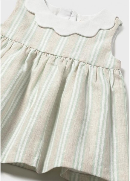 VESTIDO RAYAS LINO MAYORAL 2