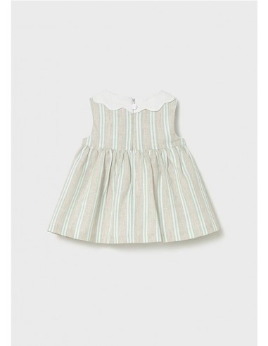 VESTIDO RAYAS LINO MAYORAL