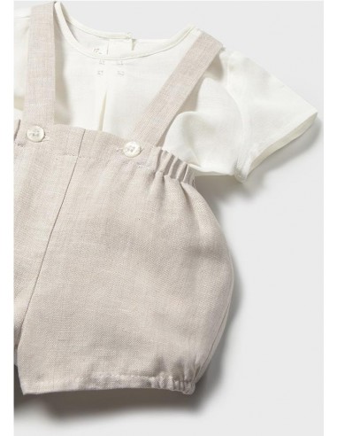 CONJUNTO PANTALÓN CORTO TIRANTES MAYORAL