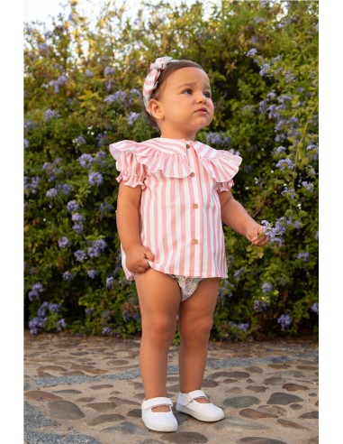 CONJUNTO BLUSA Y RANITA LIBERTY JOSÉ...