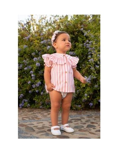CONJUNTO BLUSA Y RANITA LIBERTY JOSÉ...