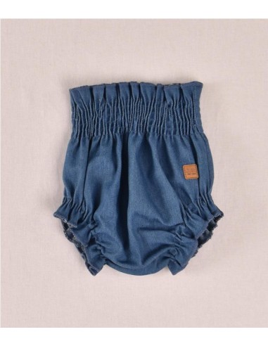 CONJ BLUSA C/BRAGA DENIM A