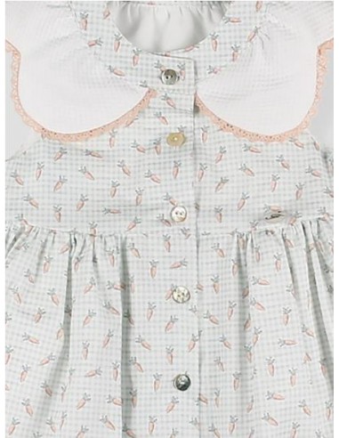 VESTIDO ESTAM  ZANAHORIAS