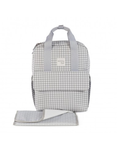 MOCHILA I LOVE VICHY GRIS MOCHILA I LOVE VICHY GRIS