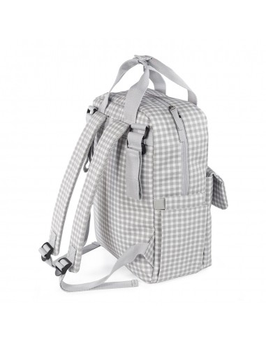 MOCHILA I LOVE VICHY GRIS MOCHILA I LOVE VICHY GRIS