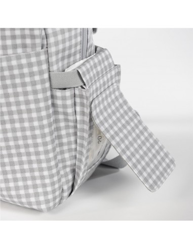 MOCHILA I LOVE VICHY GRIS MOCHILA I LOVE VICHY GRIS