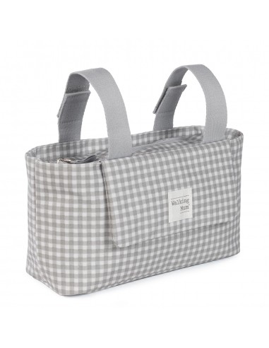 BOLSO ORGANIZADOR I LOVE VICHY GRIS